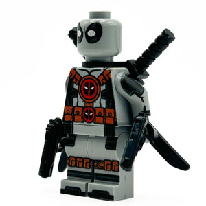 MERC (Grey) Minifig made using LEGO parts