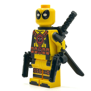 MERC (Yellow) Minifig made using LEGO parts