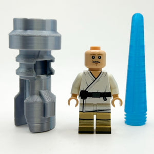 Luke Minifig Wearing Lightsaber Costume