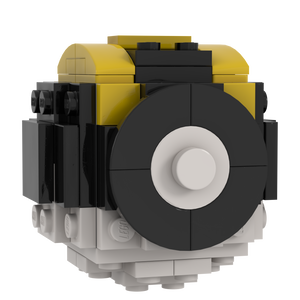 Custom Ultra Pokeball made using LEGO parts