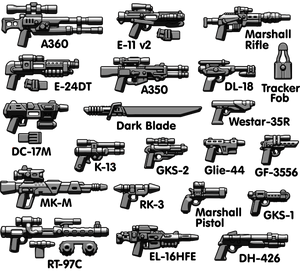 BrickArms Blasters Nova Minifigure Weapons Pack