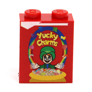 Lucky Charms Custom LEGO Cereal Brick