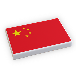 China LEGO Flag Tile Custom
