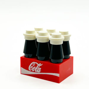 Coke 6-Pack made using LEGO parts