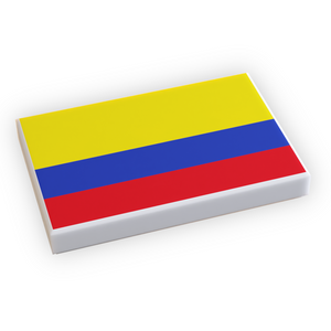 Colombia LEGO Flag Tile