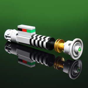 Luke's Green Mini Saber made using LEGO parts - B3 Customs