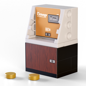 Custom LEGO 80s Arcade Token Machine