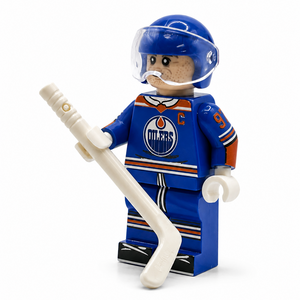 Custom LEGO Connor McDavid Edmonton Hockey Minifig