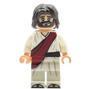 Custom LEGO Jesus Minifigure With Red Sash