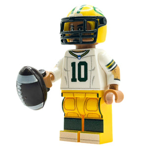 Custom LEGO Jordan Love Packers Minifig