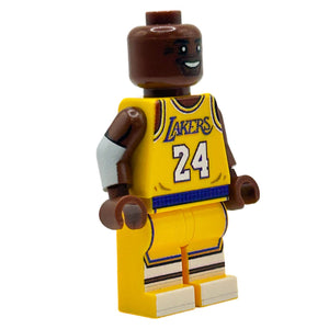 Custom LEGO Kobe Bryant Laker Basketball Minifig