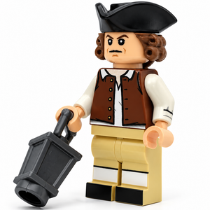 Custom LEGO Paul Revere Minifig