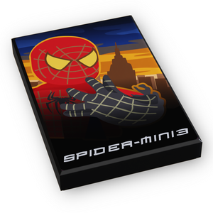 Custom LEGO Spider-Man 3 Movie Tile