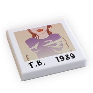 Custom LEGO Taylor Swift 1989 Music Tile
