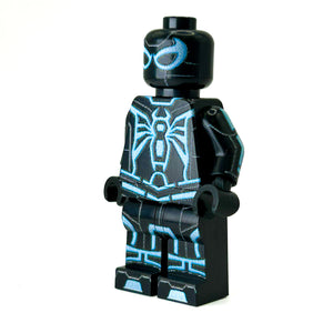 Custom LEGO Tron Spider-Man Minifig