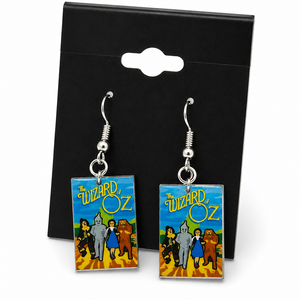 Custom LEGO Wizard of Oz Movie Tile Earring