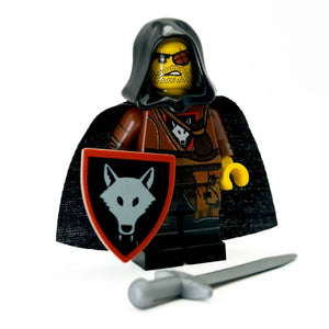 Custom LEGO Wolfpack Leader Minifig