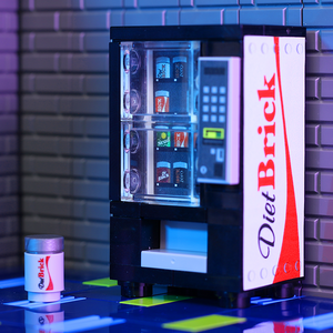 Custom LEGO Diet Coke Vending Machine