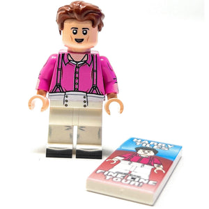 Harry Tiles Custom Musician Minifig w/ Concert Poster (Fine Line Tour)