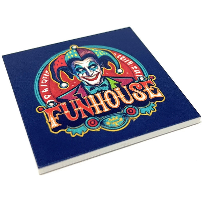 Joker's Funhouse Vintage 6x6 Sign