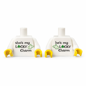 Lucky Charm St. Patrick’s Dual Minifig Torsos