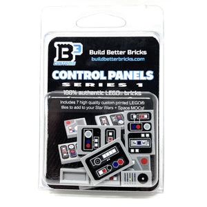 Control Panel Pack (Series 1) made using LEGO parts - B3 Customs