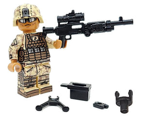 M240B-USMC w/PEQ + Bipod & Ammo Can - BrickArms