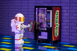 Milky White - B3 Customs® Candy Vending Machine