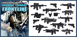 BrickArms® Modern Combat Frontline Pack