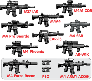 BrickArms® Modern Combat Mission Weapons Pack