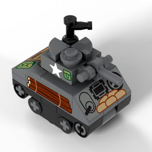 Custom Mini M4 Sherman made using LEGO parts