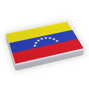 Venezuela LEGO Flag Tile Custom