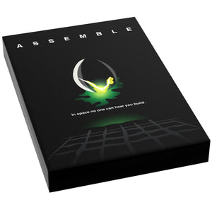 Alien Movie Tile made using LEGO tile