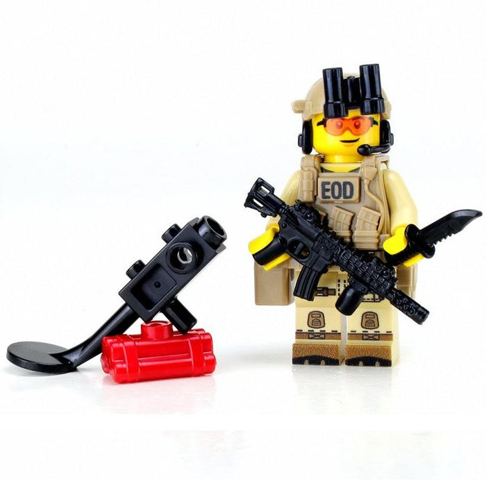 EOD Explosive Ordinance Disposal Specialist - Custom LEGO Military Minifigure