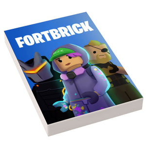 Custom LEGO Fortnite Video Game Tile