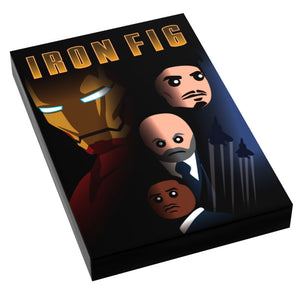 Custom LEGO Iron Man Movie Tile