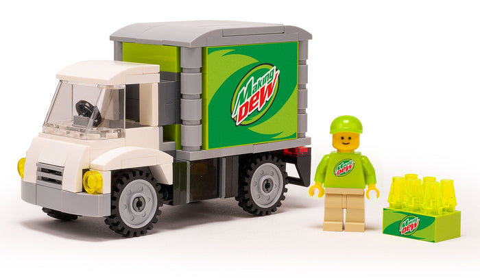 B3 Customs Making Dew Soda Delivery Truck with Minifigure