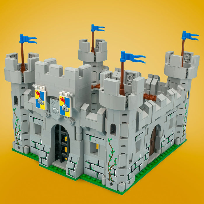 The Great Castle Modular Castle Set made using LEGO parts
