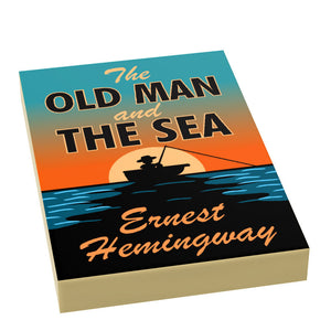 Old Man and the Sea Book (2x3 Tile) made using LEGO tile