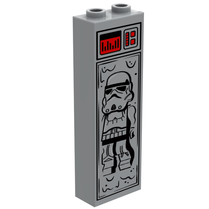 B3 Customs® Stormtrooper in Carbonite (1x2x5 Brick)