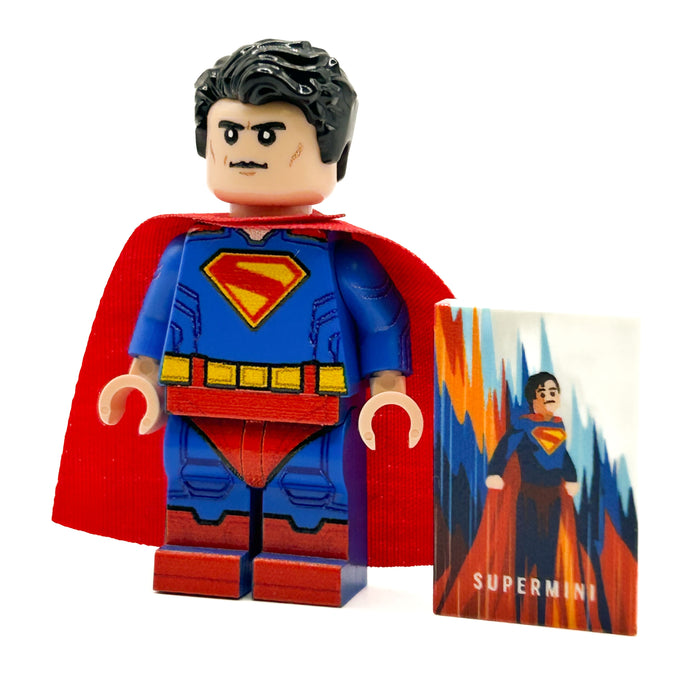 SUPERMINI (2025 Film) Minifig w/ Movie Tile Bundle!