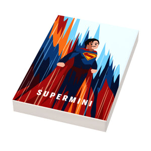 Superman Movie Tile made from LEGO part