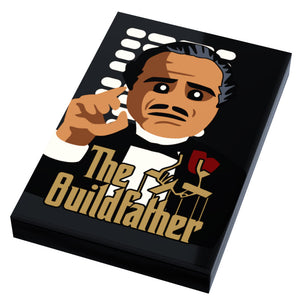Godfather Movie Tile made using LEGO parts