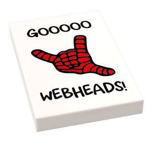 Goooo Webheads! Sign (2x3 tile)