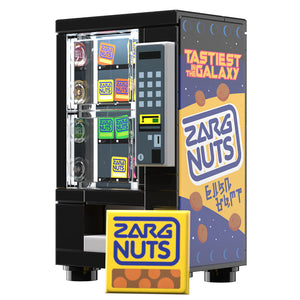 Zarg Nuts Vending Machine Building Set made using LEGO parts - B3 Customs