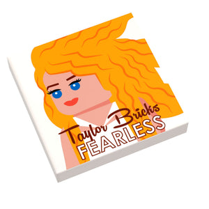 Taylor Bricks Fearless Music Album Cover (6x6 Tile) - B3 Customs