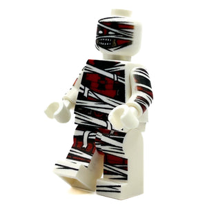 custom lego deadpool as mummy minifigure