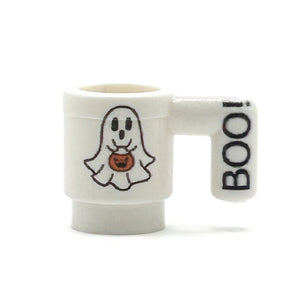 custom lego halloween ghost mug
