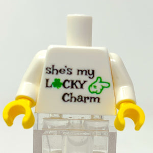 She's My Lucky Charm St. Patrick's Day Minifig Torso