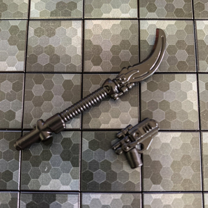 Scythe & Pistol, Dark Warrior Pack - BrickArms